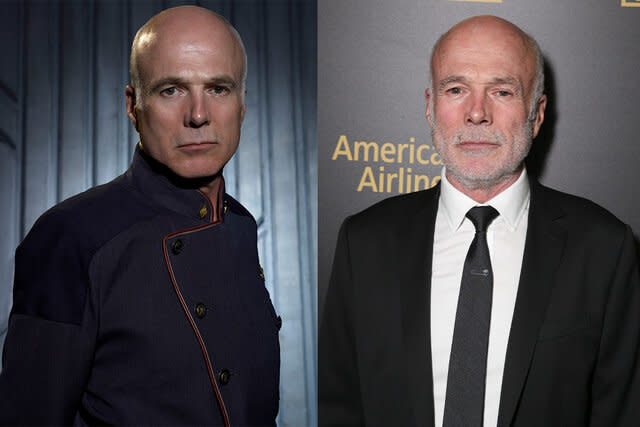 Michael Hogan in Battlestar Galactica; Michael Hogan in 2016