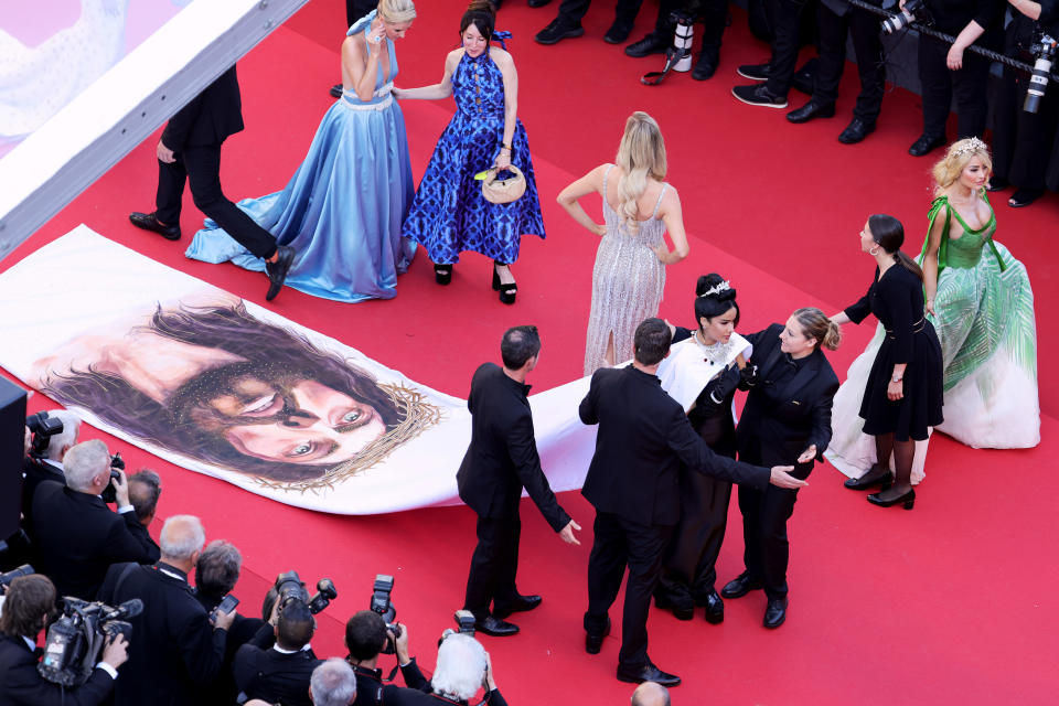 CANNES, FRANCE - MAY 22: Guests attend the 