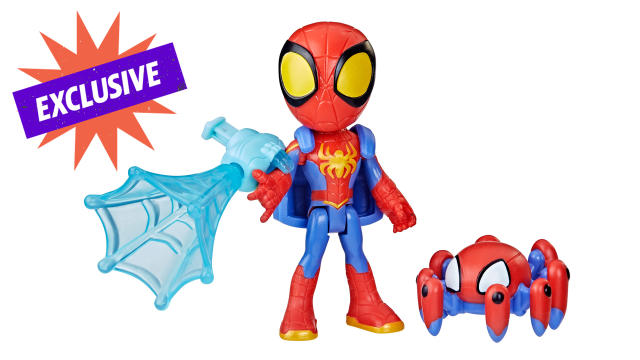 Spider-fans, start your web-spinning with an exclusive sneak peek at  Hasbro's new 'Spidey and His Amazing Friends' toys