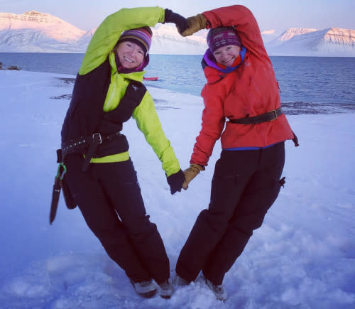 The pair have formed an incredible bond with each other and the nature that surrounds them. (Hearts in the Ice)