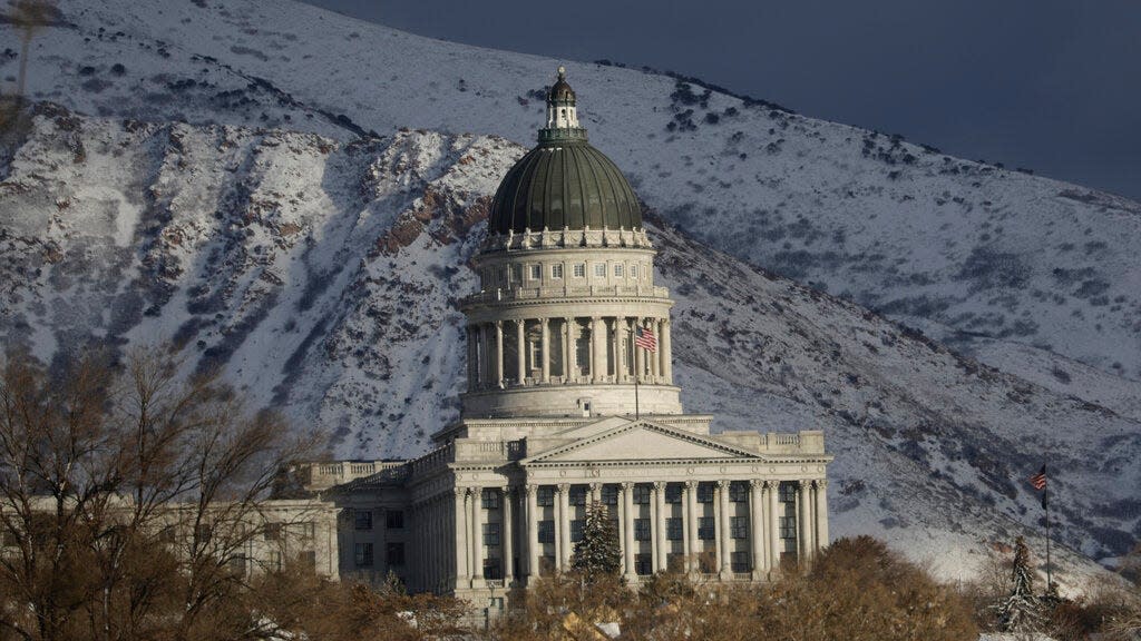 Int his Jan. 17, 2020, file photo, the Utah State Capitol stands in Salt Lake City. The 2022 Legislative Session started on Tuesday, setting off a frantic 45-day period where 104 elected officials create and update Utah’s laws.