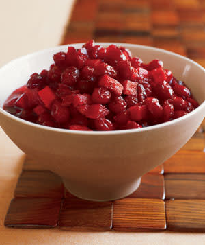 Cranberries With Apples and Brandy