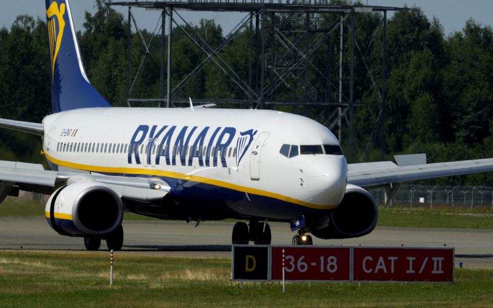 Ryanair Hungary fine - REUTERS/Ints Kalnins/File Photo