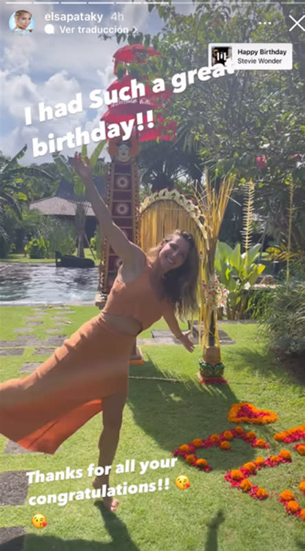 Elsa Pataky en Bali