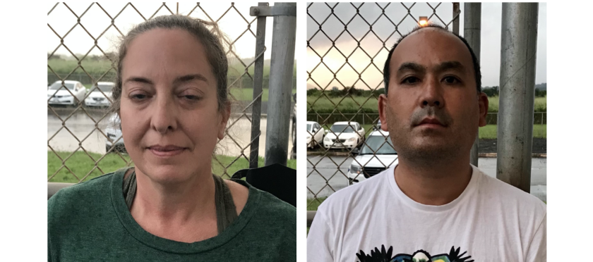 Courtney Peterson, 46, and Wesley Moribe, 42, of Wailua, Hawaii were arrested after boarding a flight home knowing they had tested positive for COVID-19.