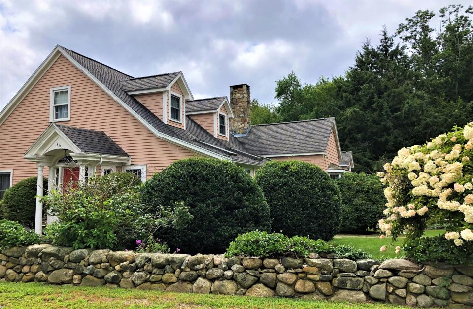 The house at 36 Stetson Shrine Lane in Norwell.