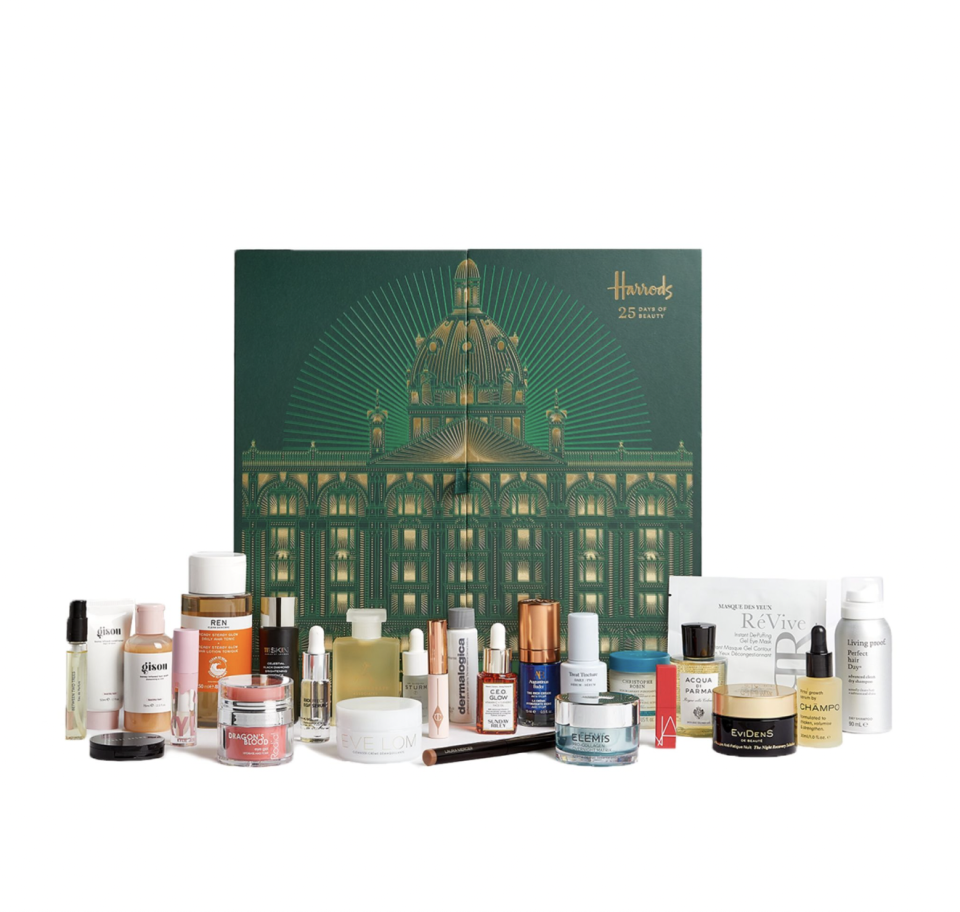 <p><a href="https://go.redirectingat.com?id=74968X1596630&url=https%3A%2F%2Fwww.harrods.com%2Fen-us%2Fshopping%2Fthe-harrods-beauty-advent-calendar-2023-20607658&sref=https%3A%2F%2Fwww.townandcountrymag.com%2Fstyle%2Ffashion-trends%2Fnews%2Fg2970%2Ffancy-advent-calendars%2F" rel="nofollow noopener" target="_blank" data-ylk="slk:Shop Now;elm:context_link;itc:0;sec:content-canvas" class="link ">Shop Now</a></p><p>Beauty Advent Calendar 2023</p><p>harrods.com</p><p>$264.00</p>