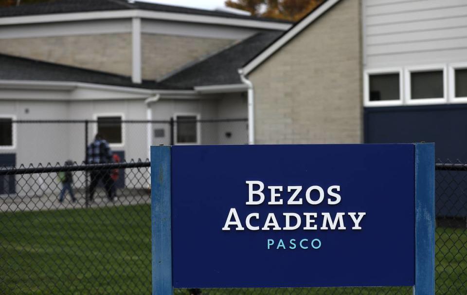 The Bezos Academy, a nonprofit founded by billionaire Amazon founder Jeff Bezos, opened their Pasco academy earlier this year. The Bezos Academy provided childcare for free for its families, who have to meet an income threshold. Bob Brawdy/bbrawdy@tricityherald.com