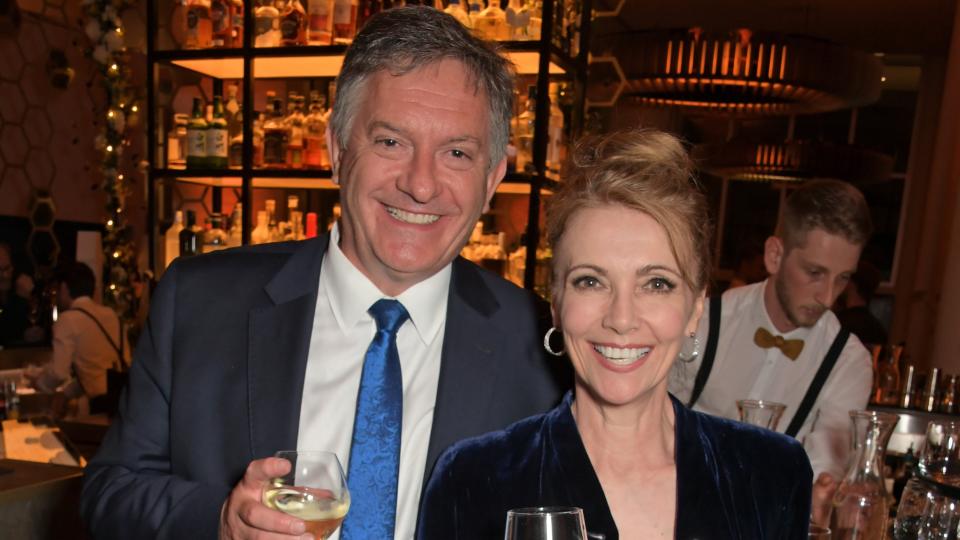 Simon McCoy and Emma Samms are engaged (David M Benett/Getty Images)