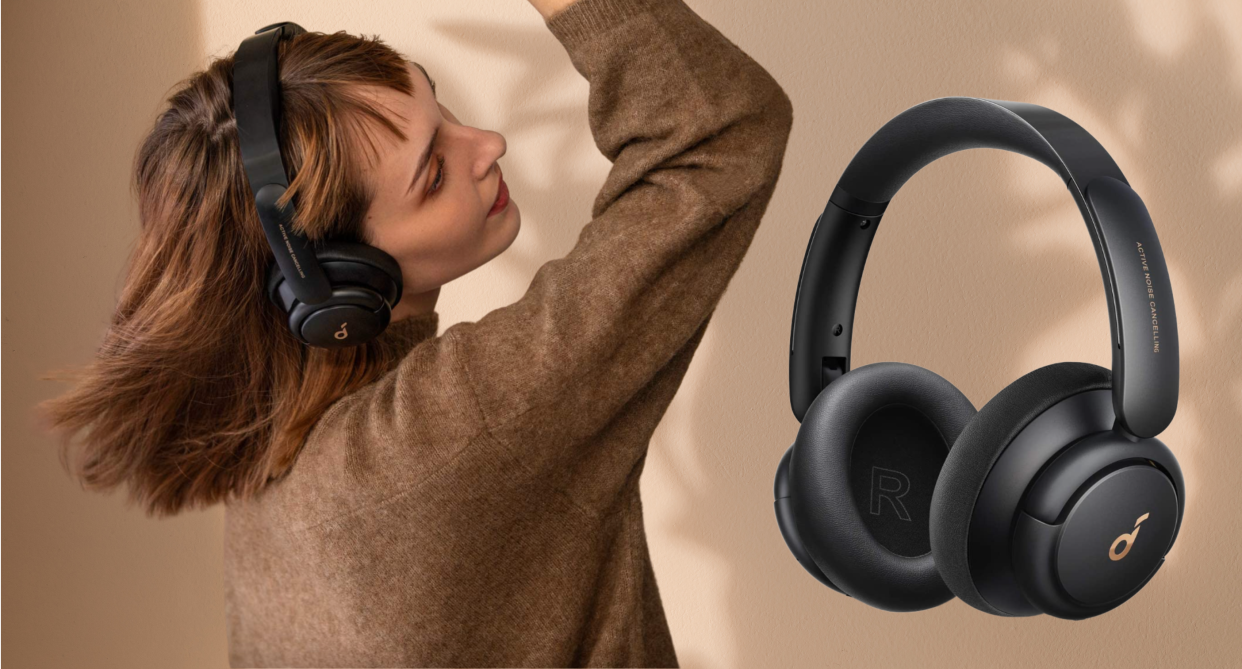 Right now, Amazon shoppers can save 30% on a pair of Soundcore by Anker Life Q30 Noise-Cancelling Headphones (Photos via Amazon)