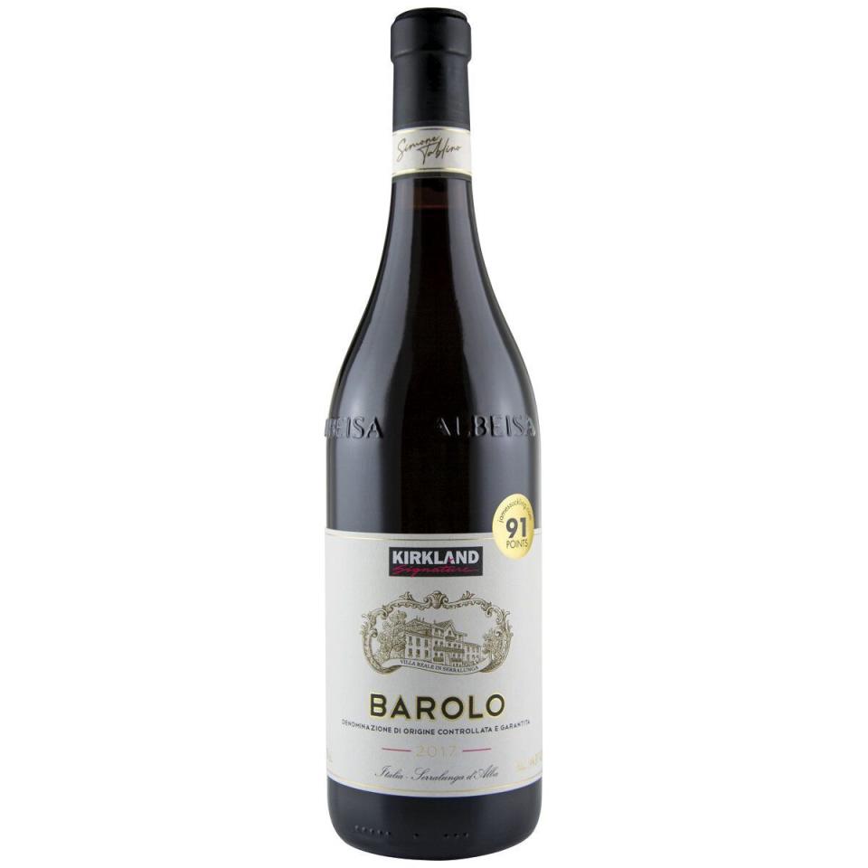 1) Kirkland Signature Barolo