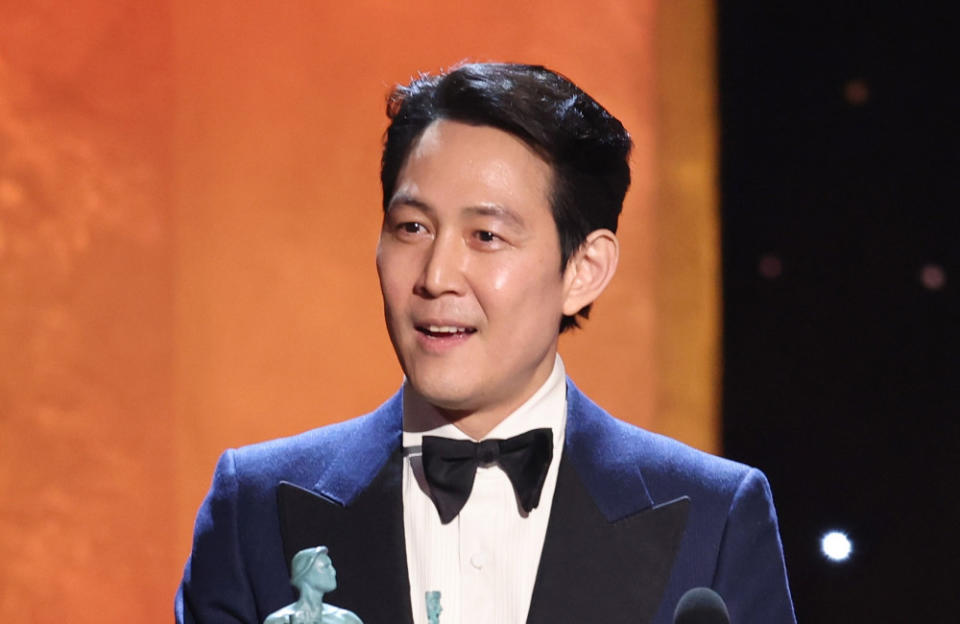 Lee Jung-jae won a SAG Award credit:Bang Showbiz