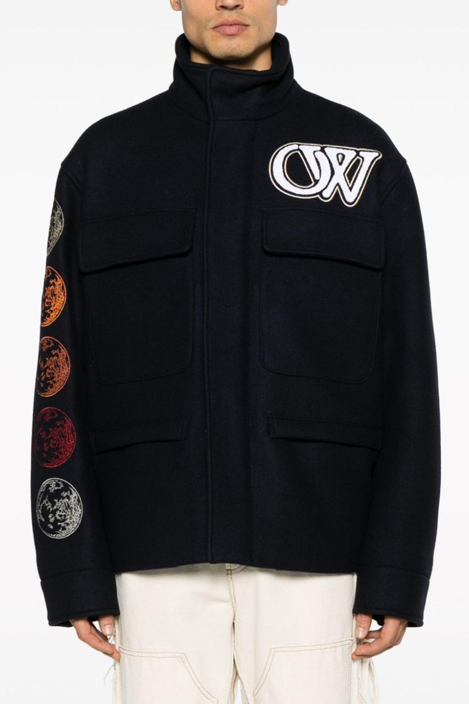 <p><a href="https://go.redirectingat.com?id=74968X1596630&url=https%3A%2F%2Fwww.farfetch.com%2Fshopping%2Fmen%2Foff-white-moon-phase-varsity-jacket-item-20535209.aspx&sref=https%3A%2F%2Fwww.elle.com%2Ffashion%2Fshopping%2Fg45642625%2Fcool-jackets-for-men%2F" rel="nofollow noopener" target="_blank" data-ylk="slk:Shop Now;elm:context_link;itc:0;sec:content-canvas" class="link ">Shop Now</a></p><p>Moon Phase Varsity Jacket</p><p>farfetch.com</p><p>$2584.00</p><span class="copyright">Courtesy of retailers</span>