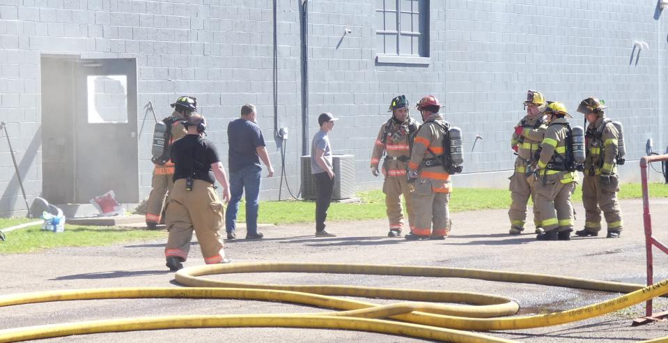 Firefighters from Bellville-Jefferson Fire Department were called to Lodi Metals, 1202 Mill Road, Bellville, after smoke was reported coming out of the building. They were assisted by crews from Worthington and Washington townships and Mansfield City.