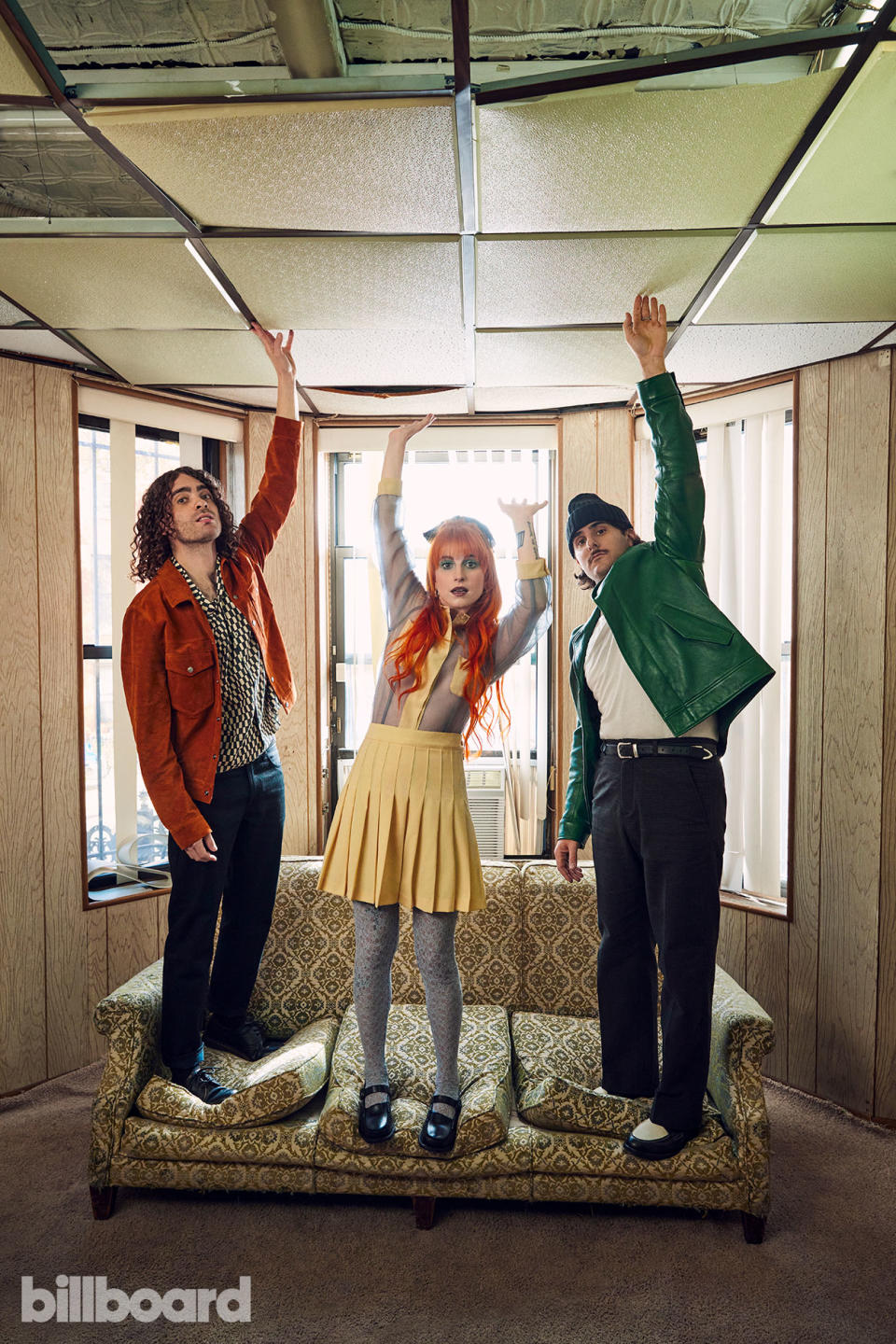 Taylor York, Zac Farro, Hayley Williams, Paramore