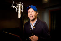 Jason Sudeikis recording for 20th Century Fox's "Epic" - 2013