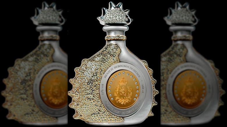 Diamond bottle of Henri IV cognac