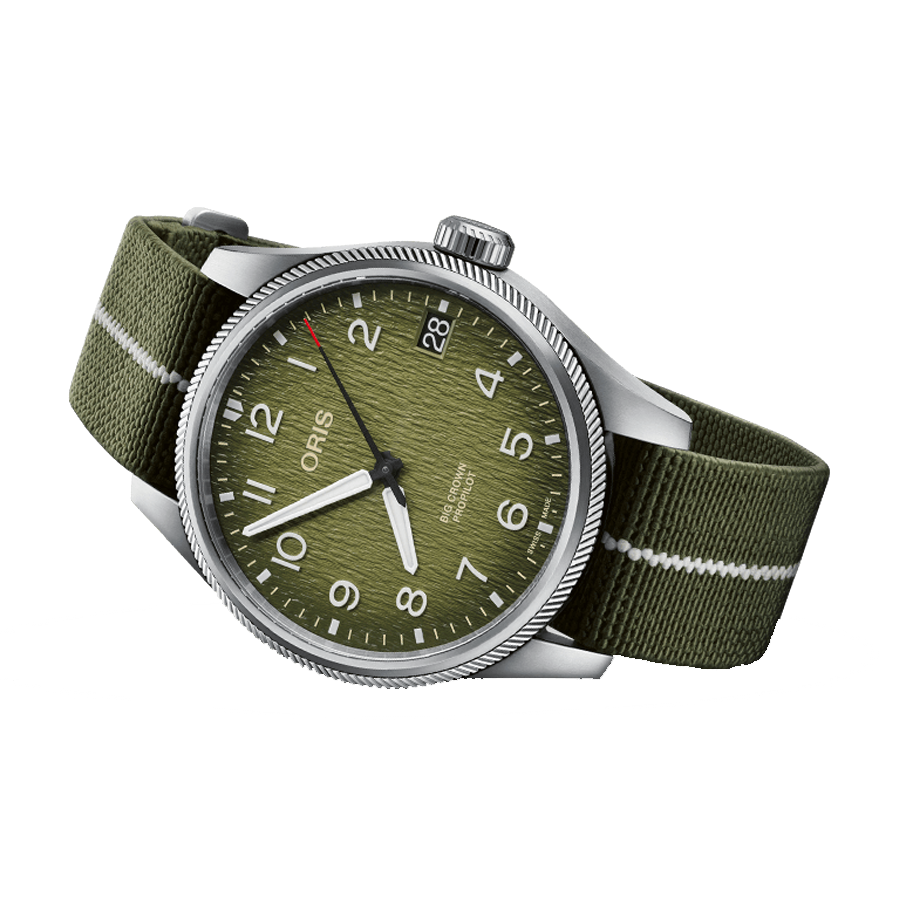 <p>Big Crown Pilot Okavango Air Rescue Limited Edition</p><p><a class="link " href="https://www.mrporter.com/en-gb/mens/product/oris/luxury-watches/diving-watches/big-crown-propilot-okavanago-air-rescue-big-date-limited-edition-automatic-41mm-stainless-steel-and-webbing-watch-ref-no-01-751-7761-4187-set/30629810019675817?cm_sp=homepage-_-WN-_-newarrivals-product2-undefined-_-20-12-21" rel="nofollow noopener" target="_blank" data-ylk="slk:SHOP;elm:context_link;itc:0;sec:content-canvas">SHOP </a></p><p>Like every other business, the watch world got the hots for sustainability recently, with mixed results. Oris, whose watches already offered some of the best value for money in the entire luxury timepiece market, has been ahead of that curve for years, supporting various ethical practises on land and sea. </p><p>It announced that by the end of 2021 it will be "climate neutral" – not just its factory but its boutiques, watches, the whole shebang, having zero negative impact.</p><p>To mark this not-inconsiderable achievement it has released a limited-edition version of its Big Crown ProPilot honouring the 10th anniversary of Botswana’s aeromedical rescue organisation Okavango Air Rescue. Appropriately, it was inspired by nature. </p><p>Also appropriately, it’s green.</p><p>£1,1950; <a href="https://www.mrporter.com/en-gb/mens/product/oris/luxury-watches/diving-watches/big-crown-propilot-okavanago-air-rescue-big-date-limited-edition-automatic-41mm-stainless-steel-and-webbing-watch-ref-no-01-751-7761-4187-set/30629810019675817?cm_sp=homepage-_-WN-_-newarrivals-product2-undefined-_-20-12-21" rel="nofollow noopener" target="_blank" data-ylk="slk:mrporter.com;elm:context_link;itc:0;sec:content-canvas" class="link ">mrporter.com</a></p>