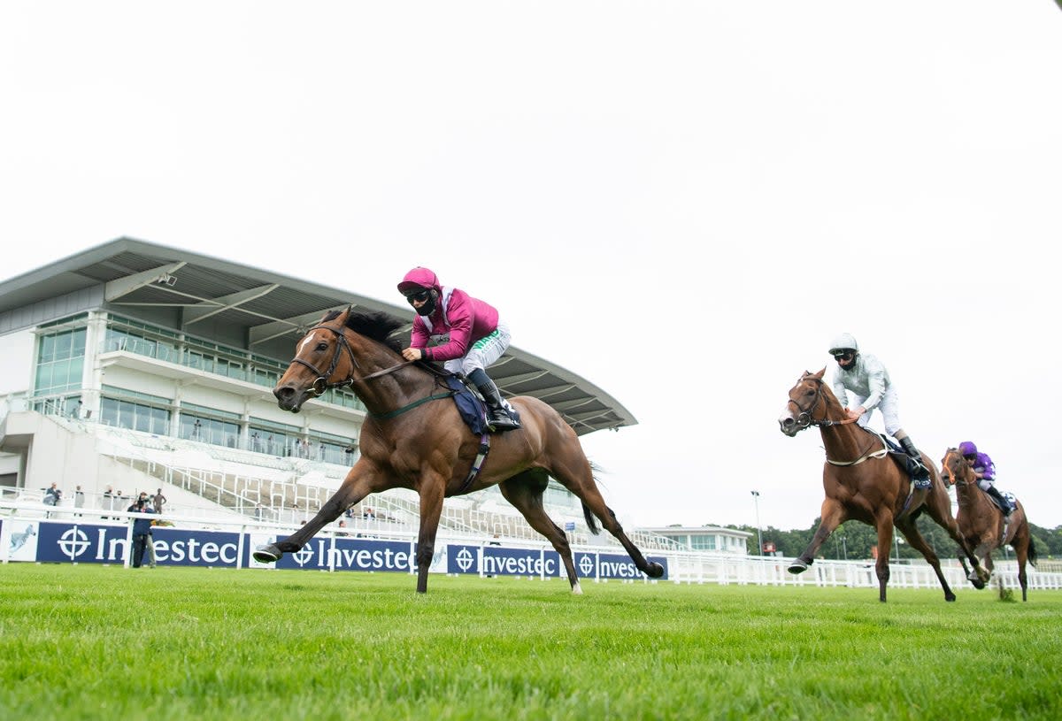 Representative: Jockey during a race meet at Epsom Racecourse on 4 July 2020 in Epsom, England (Getty Images)