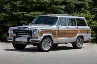 <p>If luxury is what you look for in an off-roader, consider the Wagoneer. It pioneered the style of the modern SUV, with standard comfort features and some seriously cool wood panelling. <a href="https://www.ebay.com/itm/1988-Jeep-Wagoneer-Grand-Wagoneer/133400037534?hash=item1f0f43089e:g:l5gAAOSwHk9erJHi" rel="nofollow noopener" target="_blank" data-ylk="slk:This one's;elm:context_link;itc:0;sec:content-canvas" class="link ">This one's</a> in good condition, and it's for sale. </p>