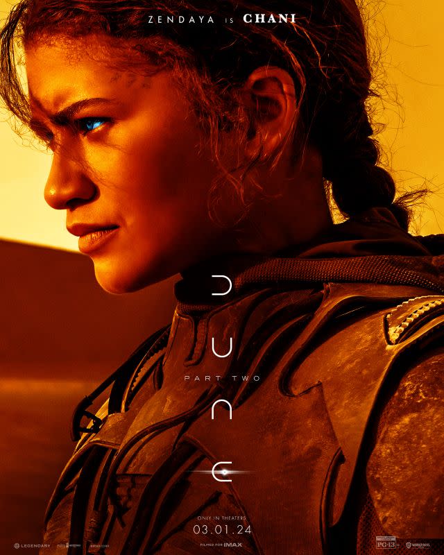 Zendaya Dune Part Two poster