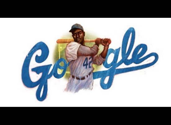 Google honored <a href="http://www.huffingtonpost.com/2013/01/31/jackie-robinson-google-doodle_n_2589665.html" target="_hplink">baseball legend and civil rights activist Jackie Robinson</a> on his 94th birthday on January 31st, 2013.