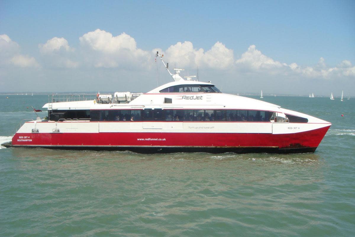 Red Jet 4 is being sold to a South Korean firm. <i>(Image: Red Funnel)</i>