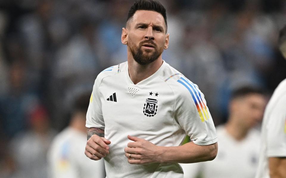 Messi prematch - PAUL ELLIS/AFP via Getty Images