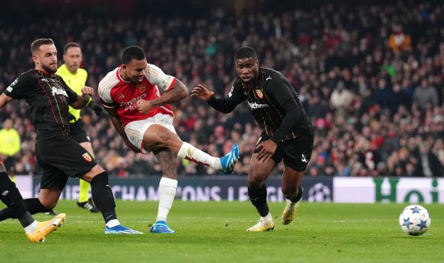 Arsenal vs RC Lens highlights - Six different Gunners scorers confirm  Champions League top spot 