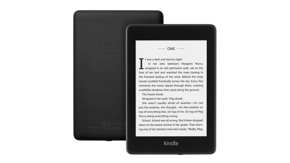 <div class="inline-image__caption"><p><a href="https://amzn.to/2DZTyEd" rel="nofollow noopener" target="_blank" data-ylk="slk:Waterproof Kindle Paperwhite;elm:context_link;itc:0;sec:content-canvas" class="link ">Waterproof Kindle Paperwhite</a>, $90 on Amazon</p></div>