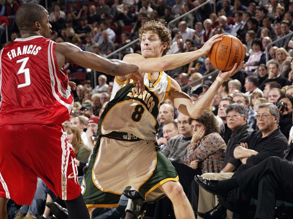 luke ridnour 2003 rookie year