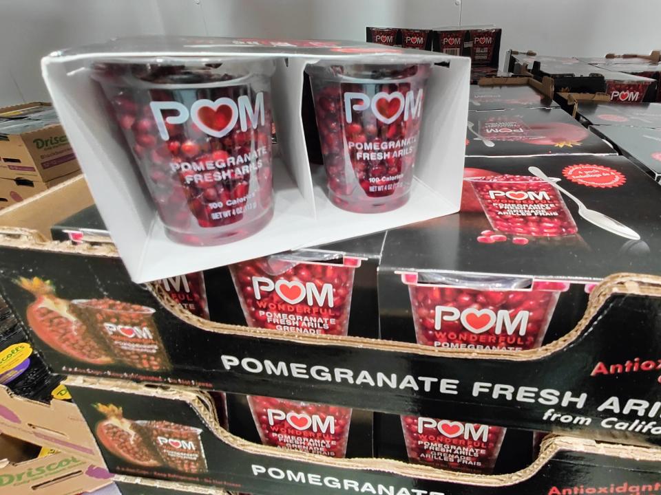 Pom packages at Costco