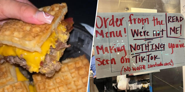 There is no such thing as “too many cups”, waffle house waffle sandwich