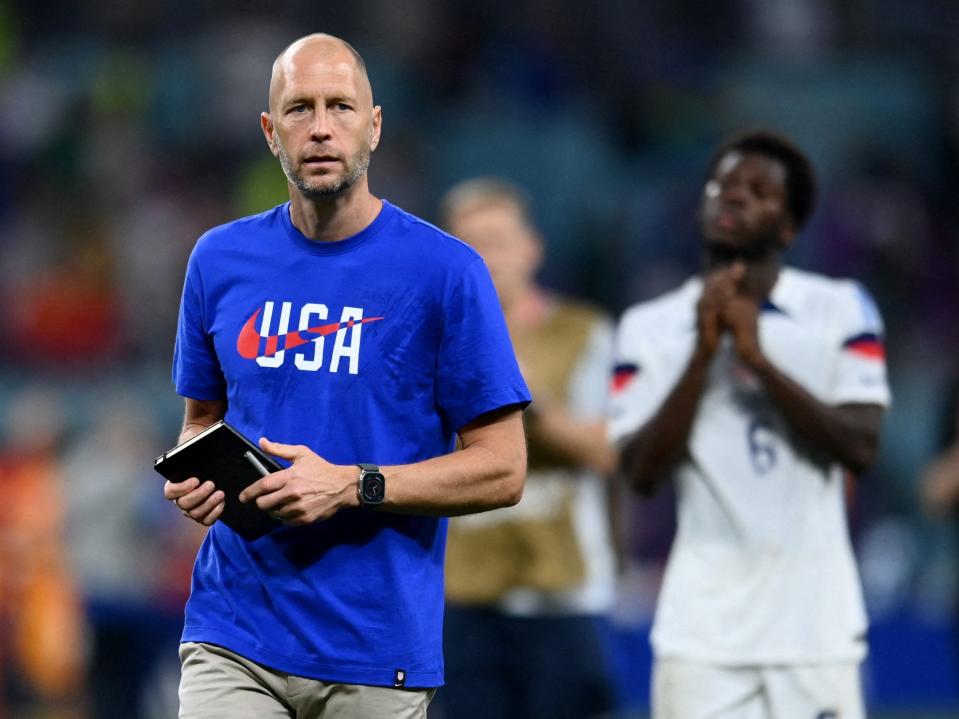 Gregg Berhalter during the 2022 World Cup.