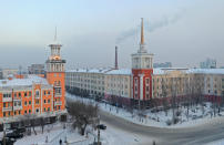 <p>The Russian Federation emitted 1.5 billion metric tonnes in 2019, making it the fourth largest contributor of CO2 in the world. Russia ratified the Paris Agreement in 2019. As per its draft long-term climate strategy, Russia has pledged to cut emissions by one-third from 1990 levels, by 2030. Russia aims to achieve this through measures such as introduction of a carbon price, development of renewable and nuclear energy, less clearing of forests. However, experts say that the plan is not ambitious enough, and would mean that it would take till the end of the century for the country to become carbon neutral. <br><br><strong><em>Image credit: </em></strong>KRASNOYARSK, RUSSIA - JANUARY 26, 2021: A view of the corner of Karla Marksa and Robespyera Streets in the city of Krasnoyarsk. The regime of unfavorable meteorological conditions is declared in the city for the third time since the beginning of 2021. Andrei Samsonov/TASS (Photo by Andrei Samsonov\TASS via Getty Images)</p> 