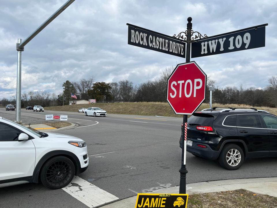 Rock Castle Drive on Highway 109 in Lebanon is getting a new traffic signal.