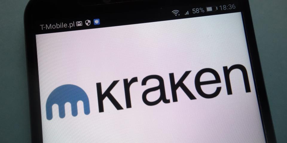 Kraken on a phone