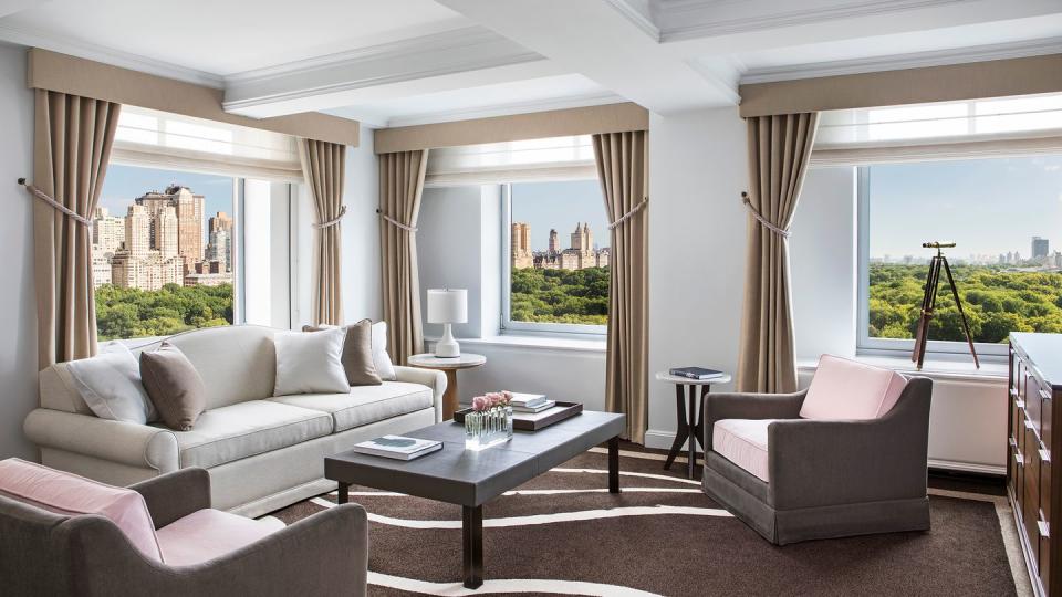 best nyc hotels for families — ritzcarlton central park