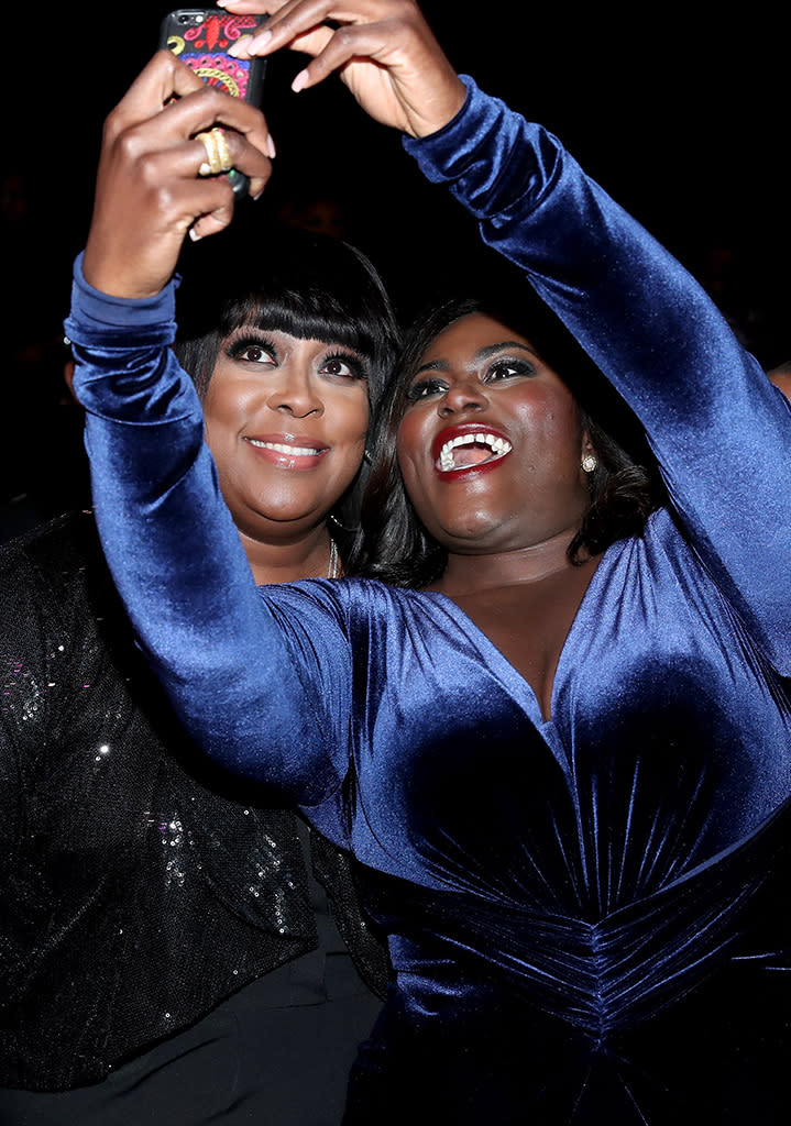 Loni Love and Danielle Brooks