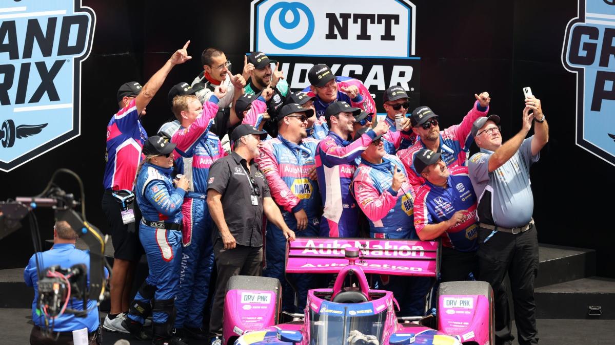 IndyCar results and points standings after Indy road course Yahoo Sports