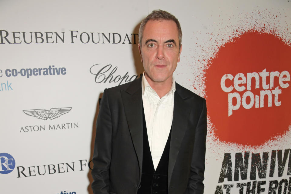 LONDON, ENGLAND - NOVEMBER 13:   James Nesbitt joins Patron of Centrepoint, HRH The Duke of Cambridge, young people supported by Centrepoint, and the charity's staff, ambassadors and supporters to mark the charity's 50 years of tackling youth homelessness, at The Roundhouse on November 13, 2019 in London, England. Duran Duran, Rita Ora and Hussain Manawer all performed at the gala.  (Photo by David M. Benett/Dave Benett/Getty Images for Centrepoint)