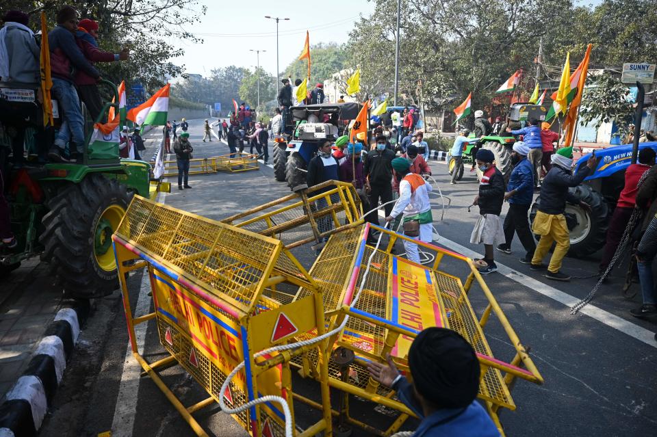 INDIA-POLITICS-AGRICULTURE-PROTEST