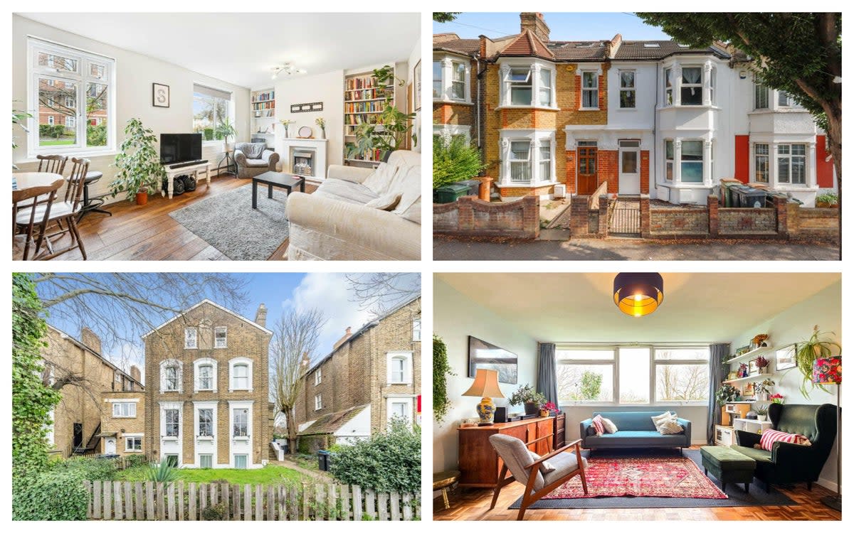 Our pick of three-bedroom homes for sale, all for £400k (ES)