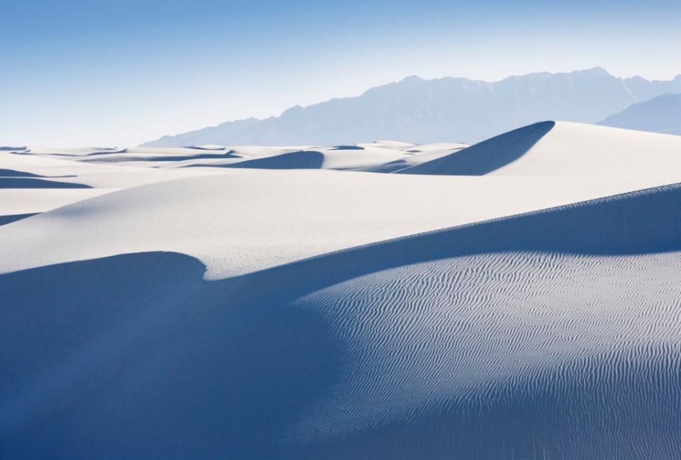 White Sands in New Mexico via Getty Images/Bryan Allen