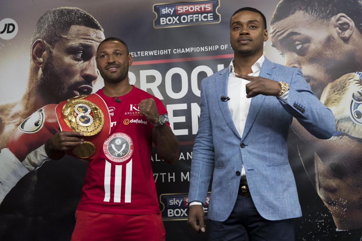 Title bout | Kell Brook faces Errol Spence Jr at Bramall Lane: Getty Images