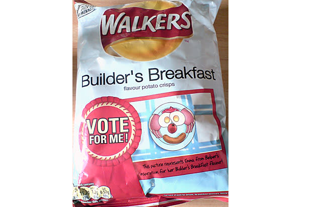 Walkers' Builder's Breakfast Flavour Potato Chips