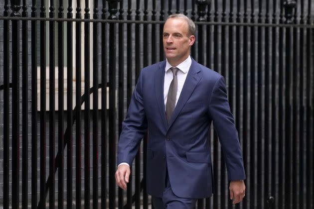 Raab is now the deputy PM, justice secretary and lord chancellor (Photo: Stefan Rousseau - PA Images via Getty Images)