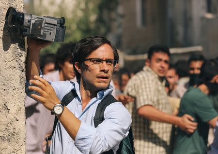 Gael García Bernal as Maziar Bahari in a scene from Rosewater. REUTERS/Yana Productions/TIFF