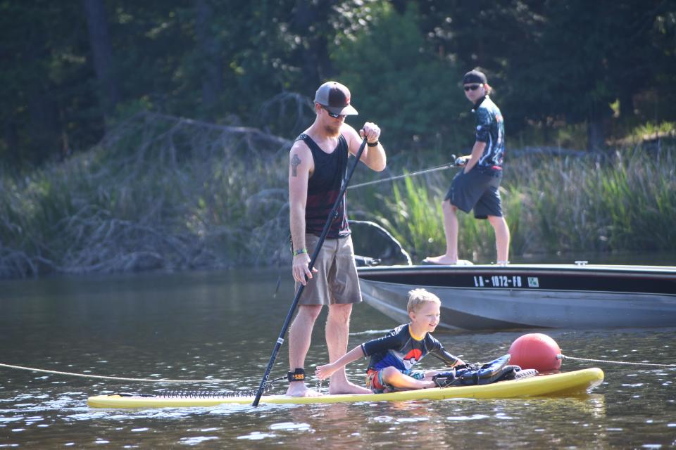 One of the most popular destinations in the state, Indian Creek Recreation Area is located in Woodworth is popular spot for families.There are two swim beaches, two hiking trails, picnic areasÊand a boat launch. The site also offers kayak and canoe rentals for $30 a day.