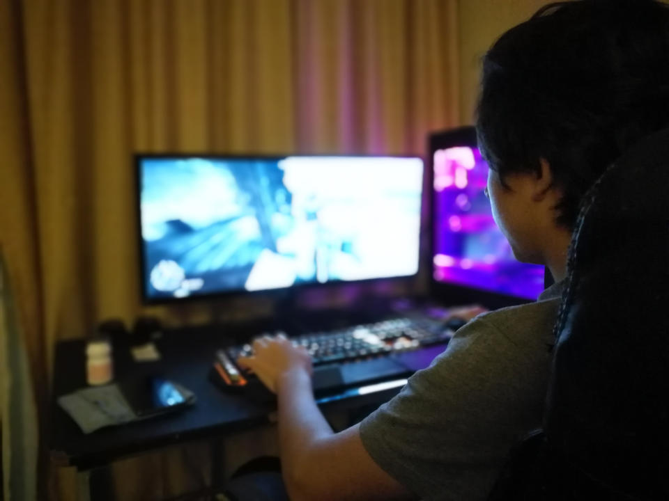 A 15-year-old was officially diagnosed and treated for internet gaming addiction. Photo: Getty